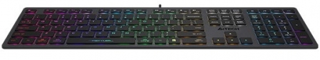 Клавіатура дротова A4Tech FX60 USB Neon backlit (4711421979078) Grey  - фото 2 - інтернет-магазин електроніки та побутової техніки TTT