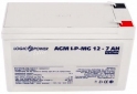 Акумуляторна батарея LogicPower 12V 7AH (LPM-MG 12 - 7 AH) AGM мультигель - фото 2 - інтернет-магазин електроніки та побутової техніки TTT
