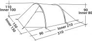Палатка Easy Camp Spirit 200 (120396) Rustic Green - фото 2 - интернет-магазин электроники и бытовой техники TTT