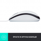 Миша Logitech M100 USB (910-006764) White  - фото 5 - інтернет-магазин електроніки та побутової техніки TTT