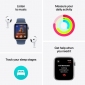 Apple Watch SE (2024) GPS 40mm Starlight Aluminium Case with Starlight Sport Band - S/M (MXEF3QH/A) - фото 3 - інтернет-магазин електроніки та побутової техніки TTT