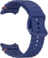 Ремінець BeCover Ribbed Tape для Samsung Galaxy Watch (20mm) 3 41mm/4/5/6/7 40-44mm (712040) Deep Blue - фото 4 - інтернет-магазин електроніки та побутової техніки TTT