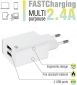 Мережевий зарядний пристрій Piko TC-242 2 USB 2.4 A (1283126477560) White - фото 2 - інтернет-магазин електроніки та побутової техніки TTT