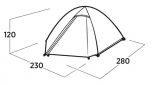 Намет тримісний Easy Camp Rondane 3 (120470) - фото 3 - інтернет-магазин електроніки та побутової техніки TTT