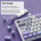 Клавіатура дротова Ajazz AK820 Sea Salt Switch RGB USB-C (AK820-SS-PWB) White  - фото 6 - інтернет-магазин електроніки та побутової техніки TTT