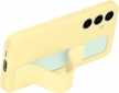 Накладка Samsung Standing Grip Case для Samsung Galaxy S24 FE (EF-GS721CYEGWW) Yellow - фото 4 - інтернет-магазин електроніки та побутової техніки TTT