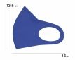 Маска RedPoint тканинна з фіксацією розмір М Яскраво-синя (MP.04.Т.41.46.000) - фото 7 - інтернет-магазин електроніки та побутової техніки TTT