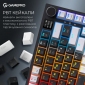 Клавіатура бездротова GamePro Asgard Valhalla Pro MK160B-D-Pro Rainy Switch Wireless/Bluetooth/USB (MK160B-D-Pro) Black  - фото 7 - інтернет-магазин електроніки та побутової техніки TTT