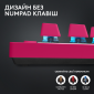 Клавиатура беспроводная Logitech G PRO X TKL Lightspeed Tactile (920-012159) Magenta  - фото 4 - интернет-магазин электроники и бытовой техники TTT