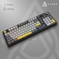 Клавиатура беспроводная Ajazz AK980 V2 Maillard Switch Wireless/Bluetooth/USB (AK980-V2-M-BGY) Black-Grey-Yellow - фото 9 - интернет-магазин электроники и бытовой техники TTT