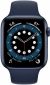 Apple Watch Series 6 GPS 44mm Blue Aluminium Case with Deep Navy Sport Band - фото 3 - интернет-магазин электроники и бытовой техники TTT