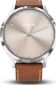 Смарт-годинник GARMIN Vivomove HR Premium Silver with Tan Italian Leather Band (010-01850-AA) - фото 3 - інтернет-магазин електроніки та побутової техніки TTT