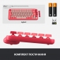 Клавиатура беспроводная Logitech POP Keys Wireless Mechanical Keyboard UA Heartbreaker Rose (920-010737) - фото 9 - интернет-магазин электроники и бытовой техники TTT