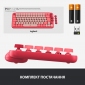 Клавіатура бездротова Logitech POP Keys Wireless Mechanical Keyboard UA Heartbreaker Rose (920-010737) - фото 9 - інтернет-магазин електроніки та побутової техніки TTT