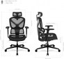 Крісло геймерське TX3 YTC Mesh (TEGC-3065001.11) Black  - фото 7 - інтернет-магазин електроніки та побутової техніки TTT