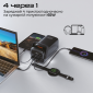 УМБ Techno PowerBank-80 80000 mAh 65W 2xUSB-C 2xUSB-A (powerbank-80) Black  - фото 4 - интернет-магазин электроники и бытовой техники TTT