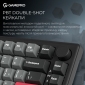 Клавиатура беспроводная GamePro Asgard Yord Keychron Super Red Switch Wireless/Bluetooth/USB (MK266BK) Black  - фото 15 - интернет-магазин электроники и бытовой техники TTT