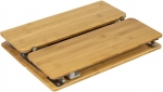 Стіл кемпінговий Bo-Camp Southwark 60 x 40 см (1404644) (DAS302572) Bamboo Brown  - фото 4 - інтернет-магазин електроніки та побутової техніки TTT