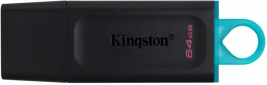 USB флеш накопитель Kingston DataTraveler Exodia 64GB USB 3.2 Gen 1 (DTX/64GB) Black/Teal - фото 3 - интернет-магазин электроники и бытовой техники TTT