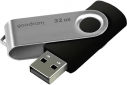 USB флеш накопичувач Goodram UTS2 32GB USB 2.0 (UTS2-0320K0R11) Black  - фото 2 - інтернет-магазин електроніки та побутової техніки TTT