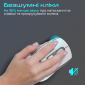 Мышь Promate Samit Wireless (samit.white) White  - фото 2 - интернет-магазин электроники и бытовой техники TTT