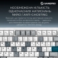 Клавіатура бездротова GamePro Asgard Yord Keychron Super Red Switch Wireless/Bluetooth/USB (MK266WH) White  - фото 13 - інтернет-магазин електроніки та побутової техніки TTT