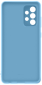 Панель Silicone Cover для Samsung Galaxy A52 (A525) EF-PA525TLEGRU Blue - фото 2 - интернет-магазин электроники и бытовой техники TTT