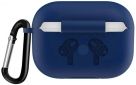 Чехол для наушников BeCover Silicon Protection для Apple AirPods Pro (704495) Navy Blue - фото 2 - интернет-магазин электроники и бытовой техники TTT