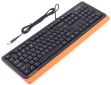 Клавиатура проводная A4Tech FKS10 USB (4711421963398) Orange  - фото 2 - интернет-магазин электроники и бытовой техники TTT