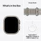 Apple Watch Ultra 4 GPS + Cellular 49mm Natural Titanium Case with Translucent Grey Ocean Band (MJAD4QI/A) - фото 7 - интернет-магазин электроники и бытовой техники TTT
