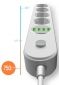 Мережевий фільтр-подовжувач СolorWay 4 розетки/4 USB (CW-CHE44W) White - фото 3 - інтернет-магазин електроніки та побутової техніки TTT
