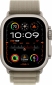Apple Watch Ultra 2 GPS + Cellular, 49mm Titanium Case with Olive Alpine Loop - Small (MREX3UL/A) - фото 2 - интернет-магазин электроники и бытовой техники TTT