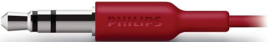 Навушники ﻿Philips SHE3590RD/10 Red - фото 3 - інтернет-магазин електроніки та побутової техніки TTT