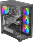 Корпус Xilence Xilent Gleam (X818.ARGB) Black  - фото 2 - интернет-магазин электроники и бытовой техники TTT