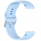 Ремінець BeCover Ribbed Tape для Samsung Galaxy Watch (46mm) / Watch 3 (45mm) / Gear S3 Classic / Gear S3 Frontier (71427) Lite Blue - фото 2 - інтернет-магазин електроніки та побутової техніки TTT