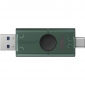 USB флеш накопитель Kingston DataTraveler Duo 256GB USB 3.2 Gen 1 + Type-C (DTDEG2/256GB) Black/Green - фото 2 - интернет-магазин электроники и бытовой техники TTT