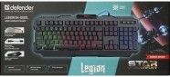 Клавиатура Defender Legion GK-010DL USB (45010) Black - фото 2 - интернет-магазин электроники и бытовой техники TTT