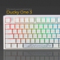 Клавіатура Ducky One 3 Cherry MX Blue RGB UA USB (DKON2108ST-CUAPXPWWWSC1) White - фото 7 - інтернет-магазин електроніки та побутової техніки TTT