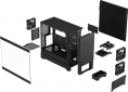 Корпус Fractal Design Pop Silent TG Clear Tint (FD-C-POS1A-02) Black  - фото 12 - інтернет-магазин електроніки та побутової техніки TTT