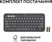 Клавіатура бездротова Logitech Pebble Keys 2 K380s Bluetooth UA Tonal (920-011851) Graphite  - фото 10 - інтернет-магазин електроніки та побутової техніки TTT