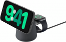Беспроводное зарядное устройство Belkin 2в1 MagSafe iPhone/Watch/AirPods (WIZ020VFH36) Charcoal Mass  - фото 6 - интернет-магазин электроники и бытовой техники TTT