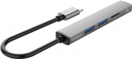 USB-хаб Orico Type-C - USB3.0, 2xUSB2.0, TF (AH-12F-GY-BP) (CA913541) - фото 2 - интернет-магазин электроники и бытовой техники TTT