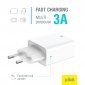 Мережевий зарядний пристрій Piko TC-PD332 USB Type-A QC3.0 USB Type-C PD3.0 33 Вт GaN (1283126597794) White - фото 3 - інтернет-магазин електроніки та побутової техніки TTT