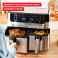 Мультипіч TEFAL Dual Easy Fry&Grill Air Fryer EY905D10 - фото 7 - інтернет-магазин електроніки та побутової техніки TTT