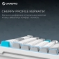 Клавіатура бездротова GamePro Asgard Yord Keychron Super Red Switch Wireless/Bluetooth/USB (MK266WH) White  - фото 10 - інтернет-магазин електроніки та побутової техніки TTT