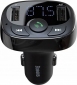 FM-трансмітер Baseus T-Typed S-09 Bluetooth MP3 Car Charger 2.4 A 2 USB (CCALL-TM01) Black - фото 2 - інтернет-магазин електроніки та побутової техніки TTT