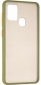 Панель Gelius Bumper Mat Case для Samsung Galaxy A21s (A217) (2099900810435) Green - фото 4 - інтернет-магазин електроніки та побутової техніки TTT