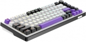 Клавіатура бездротова Hator Hellyberry HK75 Mechanical Linear RGB Wireless/Bluetooth/USB (HK75_wireless) White/Violet - фото 4 - інтернет-магазин електроніки та побутової техніки TTT