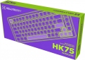 Клавіатура бездротова Hator Hellyberry HK75 Mechanical Linear RGB Wireless/Bluetooth/USB (HK75_wireless) White/Violet - фото 9 - інтернет-магазин електроніки та побутової техніки TTT