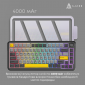 Клавіатура бездротова Ajazz AK820 MAX PLUS Daydream Switch RGB Wireless/Bluetooth/USB (AK820MAX-DD-BGY) Black  - фото 2 - інтернет-магазин електроніки та побутової техніки TTT